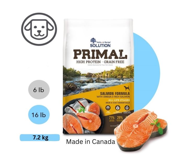 Holistic Recipe Solution Dog Food Salmon Primal Grain Free Premium