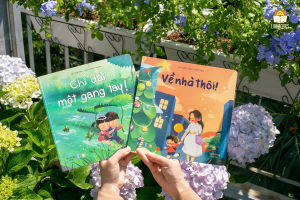 Nhà là trong tim con - Về nhà thôi và Chỉ dài một gang tay - Sách ươm mầm tình cảm gia đình trong bé - Lionbooks