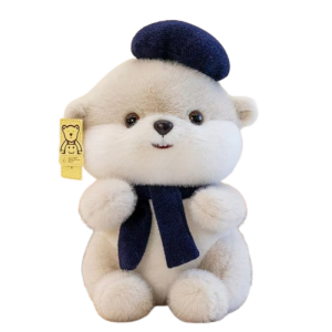 BANZU ฟูฟ่อง ตุ๊กตาบีเวอร์ นุ่มนวล คอลเลกชัน ตุ๊กตาตัวนากน้อย ของเล่นสัตว์นุ่ม การ์ตูน ตุ๊กตากระรอก ของตกแต่งบ้าน