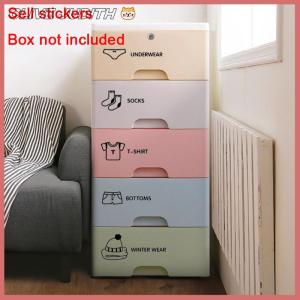 CISWGE Bé cậu bé quần áo dán trang trí nội thất tủ quần áo Sticker Decal phòng ngủ nghệ thuật Sticker