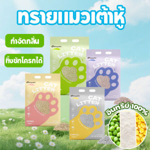 【Option World】COD ทรายเต้าหู้ Cat Litter 6 ลิตร ออร์แกนิค100% มี4กลิ่นให้เลือก เก็บกลิ่น จับตัวเป็นก้อนไว ทิ้งชักโครกได้