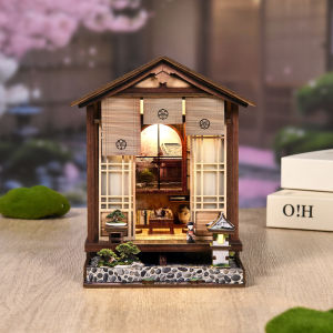 DIY 3D Wooden Puzzle Moss-Lantern Harmony Garden Learning by Doing Self Assembly Educational Craft AM01-005