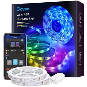 [READY STOCK] Govee LED Strip Lights 32.8ft (2 x 5M) RGB TVs Backlights 100% authentic suitable for Gaming and Music
