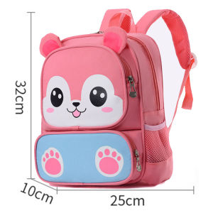 ใหม่การ์ตูนตุ๊กตาเย็บกระเป๋าเด็กน่ารักเจ้าหญิงตุ๊กตากระเป๋าเป้สะพายหลังสาวกระเป๋านักเรียนอนุบาล