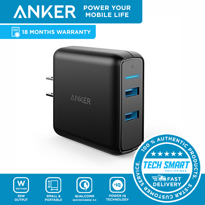 Anker Charger Power Iq Iphone Anker USB C Car Charger, 40W 2-Port