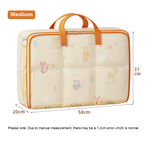🚚SG Seller🚚 New PVC waterproof moving packing bag household transparent storage organization quilt storage bag clothing storage box