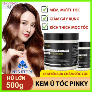 [Siêu Mượt Tóc] Kem Ủ Tóc Pinky Pinky 500gram Siêu Mềm Mượt Tóc Phục Hồi Tóc Hư Tổn Chẻ Ngọn Cho Mái Tóc Chắc Khỏe Suôn Mượt Đẹp Bồng Bềnh