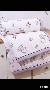 premium quality bubble cotton comforter quilt blanket selimut cool soft feel machine washable aircond summer quilt