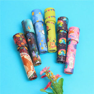 QUANSEN 1Pc Rotating Kaleidoscope Classic Nostalgic Child Science Experiment Toy Parent-child Kid Educational Toy Magical Change Gift