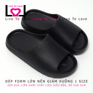 Dép nam đúc liền khối siêu nhẹ đế cao 5cm DUWA - Hàng chính hãng - LN307