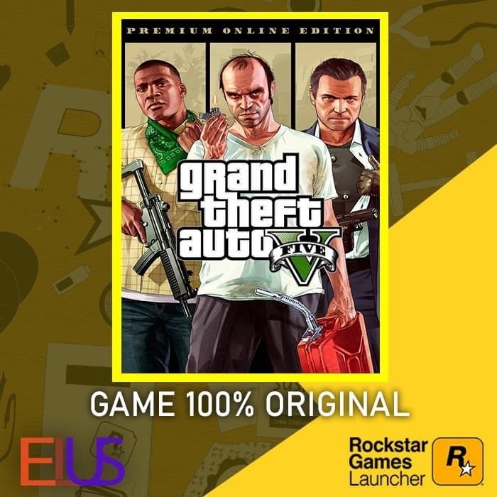 GTA V: Premium Online Edition - Original Rockstar Games Launcher (PC