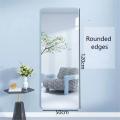 Shatterproof mirror, HD full-length mirror, wall-mounted floor mirror, clothing store fitting mirror. 