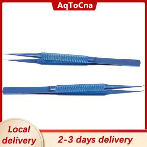 [COD] AqToCna Ship within 24 hours Titanium alloy tweezers repair tool 0.15mm edge precision fingerprint tweezers