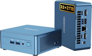 GEEKOM Intel Core-i9 Ai Mini-PC 32GB RAM 512GB/1TB/2TB NVMe SSD Gigabit WiFi-6/6E Windows 11