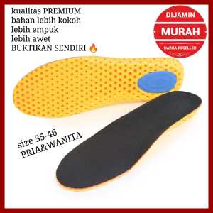 INSOLE SEPATU OLAHRAGA SUPER RINGAN PRIA DAN WANITA SOL ANTI BAU KAKI