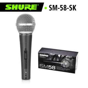 ไมคโครโฟน SHURE SM58 แท้ 100%  ไมคโครโฟนแบบมีสาย ไมค์ร้องเพลง ไมค์คาราโอเกะ ไมค์คาราโอเกะ ไมโครโฟนเวที ไมโครโฟนขยายเสียง ไมคโครโฟนสำหรับร้องเพลง