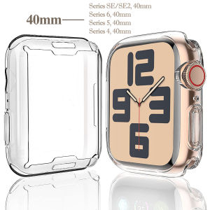 Soft TPU Case for Apple Watch Ultra 2/Ultra 49mm 38mm 42mm iWatch Series SE/6/5/4 Screen Protector 44mm 40mm All-around Bumper Cover 41mm 45mm for Apple Watch Series 9/8/7