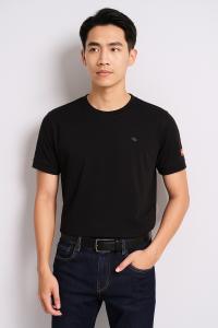 Áo thun cổ tròn nam Việt Tiến sale off 50%