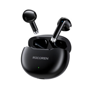 Rocoren R01 Tai nghe không dây thật TWS Bluetooth 5.3 âm thanh nổi HD độ trễ thấp Chơi Game Với Mic Âm Nhạc