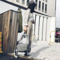beg sekolah Fashion student school style solid color shoulders bag Korean version girl backpack large capacity. 
