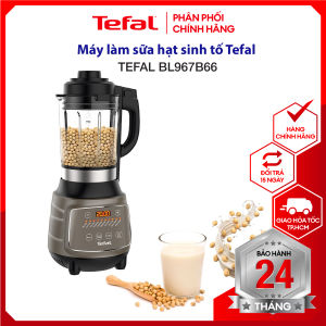 |HỎA TỐC 2H| Máy làm sữa hạt xay sinh tố và nấu đa năng Tefal BL967B66 - Dung tích 1.75L - Công suất 1300W 10 chế độ nóng lạnh - Hàng chính hãng bảo hành 24 Tháng - Giao Hỏa Tốc 2H HCM