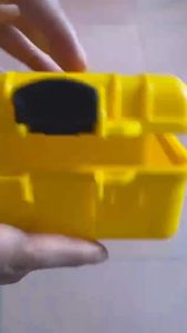 1 Slot Shockproof Watch Box Waterproof Watch Organizers Watch Storage Case Impact-Resistant Watch Box Waterproof Watch Plastic Watch Storage Box ABS Material for Travel Watch