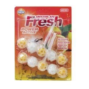 2025 Newest Hanging Toilet Deodorant Ball Automatic Cleaning Ball 4 in 1 Bowl Toilet Sterilizer Remove Bad Odor
