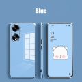 Casing For OPPO A98 A78 A58 4G 5G OppoA98 OppoA78 Candy Color 6D Electroplating Straight edge Phone Case Soft Cover. 