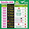 AIS ซิมเทพ เอไอเอส เน็ตไม่อั้น 15 , 20 Mbps + โทรฟรีทุกเครือข่าย ต่ออายุอัตโนมัตินาน 6 เดือน ** จำกัด 1 ซิม ต่อ 1 ท่าน **. 