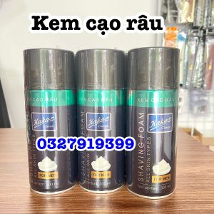 Bọt cạo râu KAKAS chuẩn công ty mới 300ml kem cạo râu
