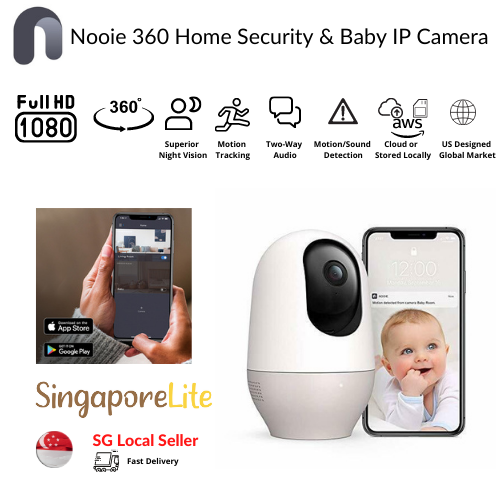 Night Vision Nooie Cam Reviews Nooie 360 Home Security Camera
