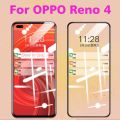 (TG KACA BENING)- Tempered glass oppo A54/A74/A95/A55/ Reno 3 4 4F 5/ 5F 6 7 7Z 8 8Z  Antigores Full Cover. 