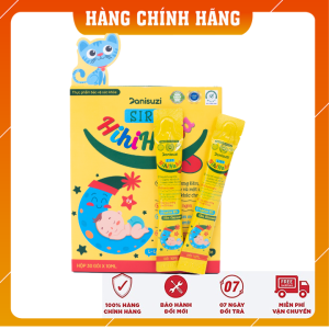 ( Giá Sỉ Hàng Chính Hãng )  Siro Ăn Ngon Hihihaha Danisuzi Huyền Phi Chính Hãng Hỗ Trợ Ăn Ngon Ngủ Ngon Hộp 30 Gói x 10ml