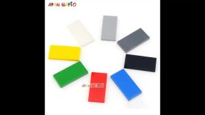 400pcs Smooth 2x4 DIY Building Blocks Figures Bricks Educational Creative Plastic Toys for Children Size Compatible With 870792026