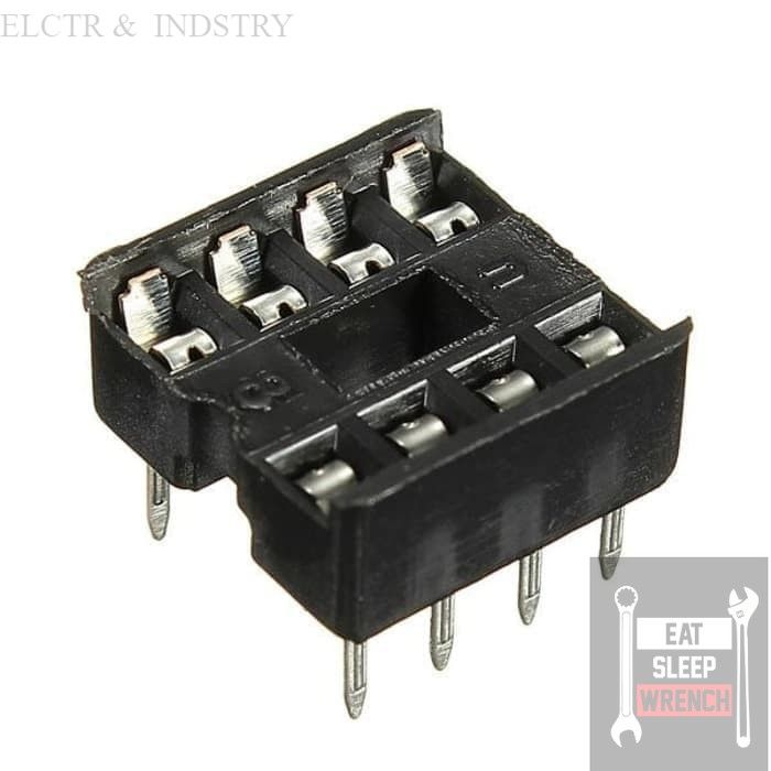 Socket IC 8 Pin DIP8 IC Transistor dan mosfet Lazada Indonesia