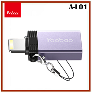 Yoobao A-L01 USB-A Female to Lightning Male OTG Adapter High Quality with Lanyard For Apple Devices