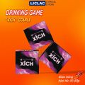 Bộ bài Drinking Game Xích 69 lá dành cho Cặp Đôi hẹn hò, Bài nhậu hâm nóng tình yêu Couple Game. 