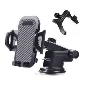 Car Phone Holder Mount Stand 360° Rotating Adjustable Handphone Stand Super Strong Silicone Suction Cup Holder Car Windshield Dashboard Phone Stand Mount