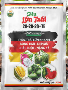 Siêu Lớn Trái JVO Gói 500gr Thúc Trái Lớn Nhanh Bóng Trái Chắc Ruột JVO66 NongNghiepVietNhat