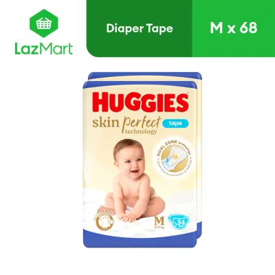 Huggies Skin Perfect Diaper - Medium 68 pcs