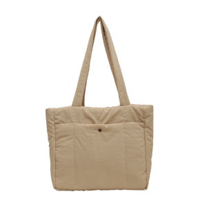 Einashop Riesa Fabric Tote Bag Puffer Bag Shouder Bag Women Casual Bag SG Ship