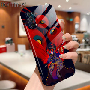 Hontinga All-inclusive Film Casing For Realme 9 Pro+ Pro Plus 5G Realme 7i 7 Pro Realme 8 Pro Case Korean film Phone Case Fashion Chinese Style Back Casing lens Protector Design Hard Cases Shockproof Shell Full Cover Casing For Girls