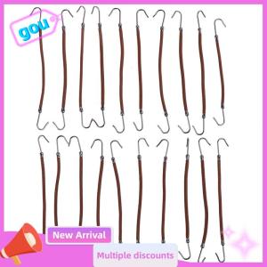 gou 20Pcs Ponytail Hooks Headband Hair Claw Hair Clips Rubber Bands Hair Braid Hair