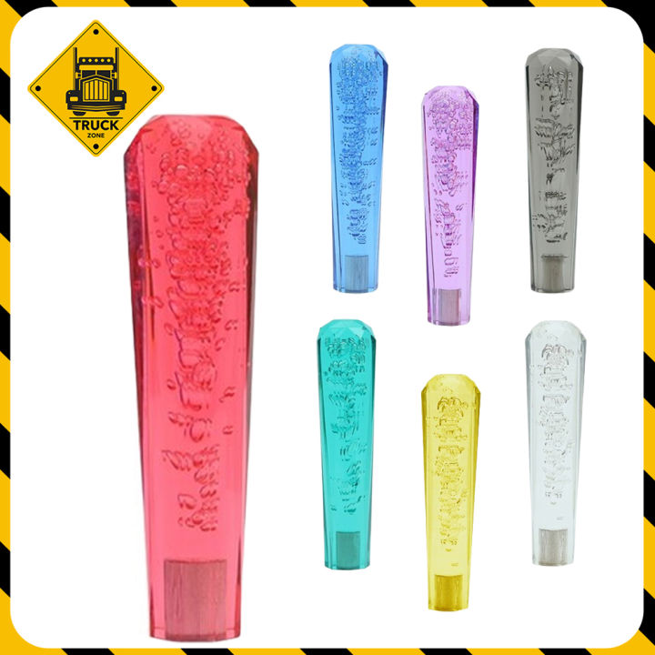 Universal Acrylic 8 Inches Crystal Car Extended Gear Shifter Knob ...