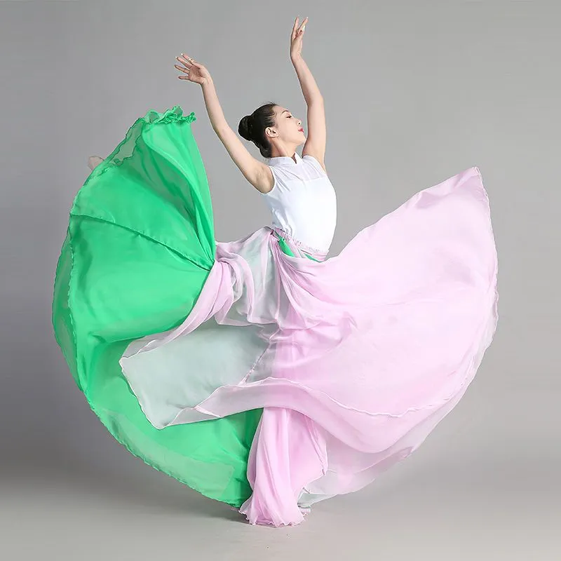 Sheer Chiffon Maxi Skirt For Ballet, Dance, And | Ubuy