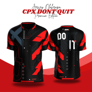CPX Sportwear Baju Jersey Olahraga Gym Fitness Bola Futsal Baju Lari Jogging Lengan Pendek Pria