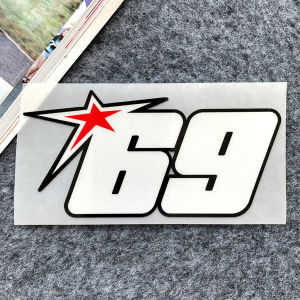 For motogp Nicky Hayden 69 Motorcycle Sticker Reflective Motocross Motorbike Body Helmet Waterproof Decal