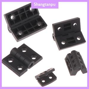 [shangtanpu] 1PCS Small Hinges Black Mini Plastic Door Bearing Butt Cabinet ABS Hinge