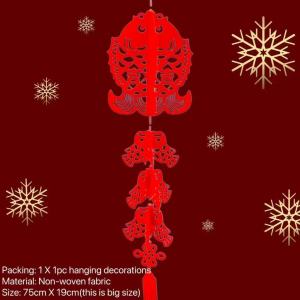 BINLU Feng Shui Lucky Charm Display God of WealthMoney Tree DisplayPineapple Decoration in Chinese New Years Decoration 2025 Set PhilippinesChinese Wall DecorationChinese Knot CharmChinese Lantern & New Year Banner for Wall Home Decorations Display