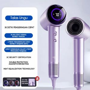 Apexglow pengering rambut berkecepatan tinggi 3 Tingkat Suhu ion negatif Pengering rambut Angin Kuat